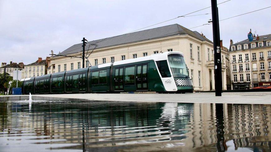 Les nouveaux tramways de Nantes Métropole, fournis par Alstom, ont été inaugurés ce samedi 18 mai